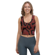 Load image into Gallery viewer, Oomphff Snake Print Crop Top