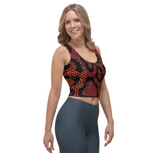 Load image into Gallery viewer, Oomphff Snake Print Crop Top