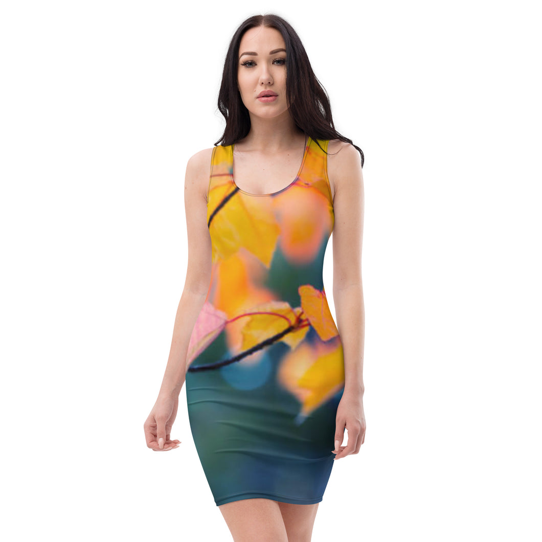 Oomphff Bloom Fitted Dress