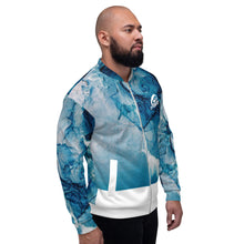 Load image into Gallery viewer, Oomphff Ice Cold Water Unisex Bomber Jacket