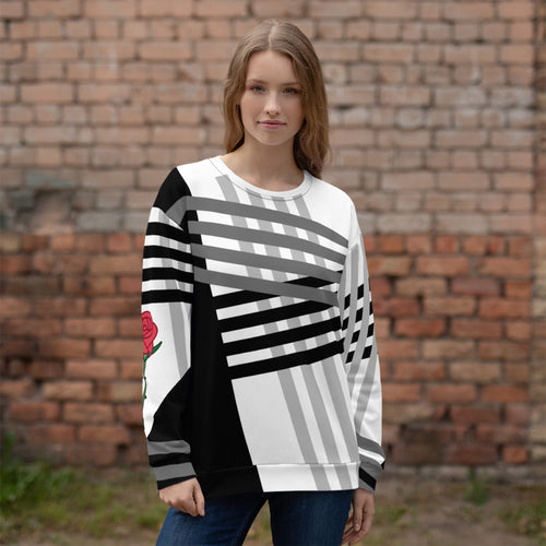 Unisex Gridlines  Sweatshirt