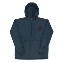Load image into Gallery viewer, Embroidered Oomphff/Champion Packable Jacket (2 colors to choose from)